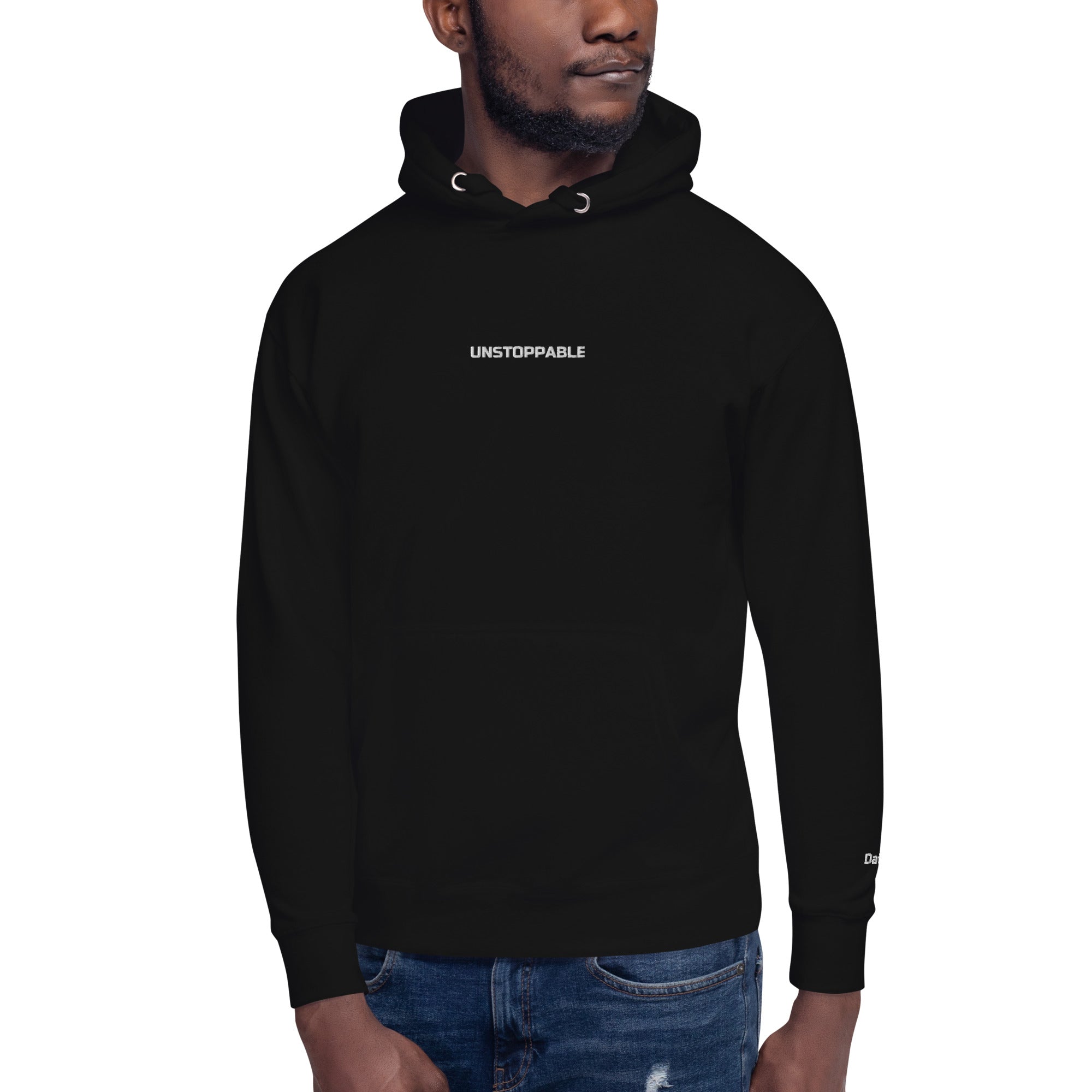 "Unstoppable" Premium Embroidered Hoodie